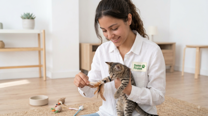 Hospedaje tranquilo y seguro para michis | Atención con paciencia y amor 🐱✨